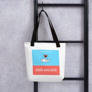 Good with Data Tote Bag