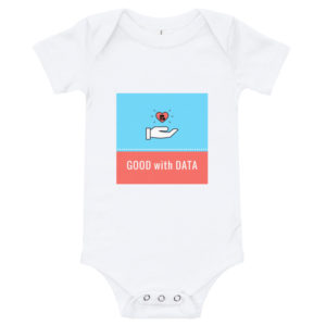 Good with Data Baby/Infant Onesie (3-24 months)